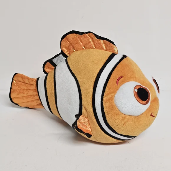 Ty Sparkle Disney Finding Nemo Plush Stuffed Animal Toy Orange Fish 10” - Picture 3 of 7